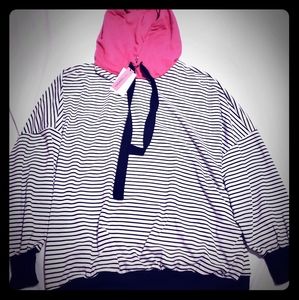 Striped hoodie